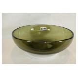 MCM Avocado Glass Bowl