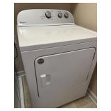 Whrilpool White Electric Vented Dryer, Works