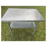 Stainless Commercial Steel Work Table 24" x 36"