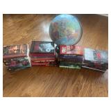 Word Nation Globe and Various Books