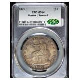 1876 Trade Dollar MS64 CAC