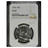 1959 Proof Franklin Half PF66 NGC