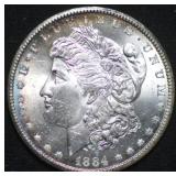 1884-CC Morgan Silver Dollar
