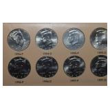 Kennedy Half Dollar Set Dansco 1964-2017
