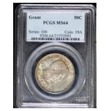1922 Grant Classics Commem Half MS64 PCGS