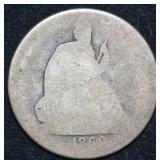 1866 Seated Liberty Half Dollar