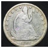 1861-S Seated Liberty Half Dollar