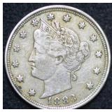 1883 No Cents V Nickel
