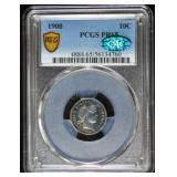1900 Barber Dime PR65 PCGS CAC