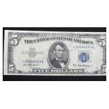 1953a $5.00 Star Silver Certificate FR-1656