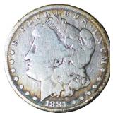 1881-CC Morgan Silver Dollar