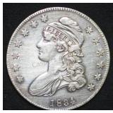 1834 Capped Bust Half Dollar