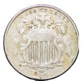 1866 Shield Nickel