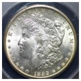 1898-O & 1899-O Morgan Dollars MS63 ANACS