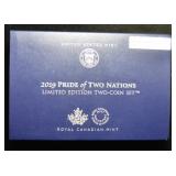 2019 Pride Of Two Nations 2 Coin Set