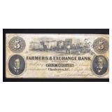 The Farmers & Exchange Bank of Charleston $5