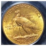 1915 $10.00 Gold Indian MS63 PCGS