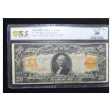 1906 $20 Gold Certificate Very Fine 30 PCGS