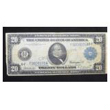 1914 $20 Large Size Federal Reserve Note