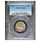 1917 Buffalo Nickel MS62 PCGS