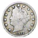 1912-S Liberty V Nickel