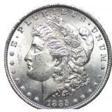 1885 & 1885-O Morgan Silver Dollars