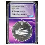 2020 1oz Silver Serbia Nikola Tesla PF69 CAM NGC