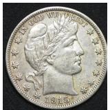 1915-S Barber Half Dollar