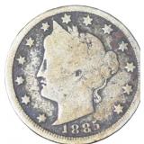 1885 Liberty V Nickel