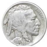 1918-S Buffalo Nickel