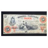 Miners & Planters Bank of Murphy, NC Obsolete