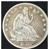 1876 Seated Liberty Half Dollar