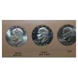 Eisenhower Dollar Set 1971-78 W proofs
