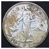 1908-S Philippines Peso