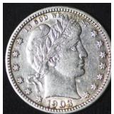 1903-S Barber Quarter