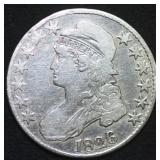 1826 Capped Bust Half Dollar