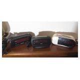 3PC INGRAHAM ELECTRONIC ALARM CLOCKS