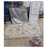 ASSTD SHOWER CURTAINS, LINERS-NIP, CURTAIN RINGS
