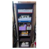 5-SHELF MEDIA STORAGE CABINET