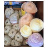 ASSTD YARN #2, SOFTIQUE MOHAIR OLEFIN & ACRYLIC,