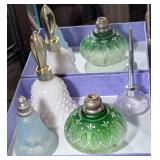 4PC VTG PERFUME BOTTLES, AVON, OTHER