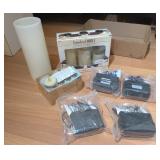 BATTERY-OP CANDLE,SCENTED FLAMELESS PILLAR CANDLES