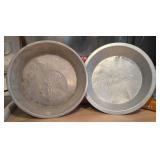 2PC ALUMINUM PIE PLATES, POPPIN FRESH PIES &