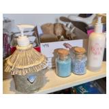 MARJOLEIN BASTIN BODY SILK PUMP, BATH SALTS,