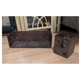 2PC METAL SNOWFLAKE DECOR CANDLE HOLDERS