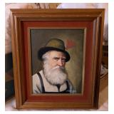 FRAMED OIL ON CANVAS ARTWORK SIGNED