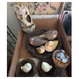 ASSTD BIRDS, BIRDS NEST DECOR