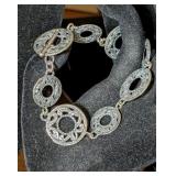 SILVER TONE BRACELET MARKED '925'