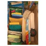 ASSTD CLEANING SPONGES, BRUSHES, OTHER