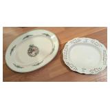 2PC CHRISTMAS PLATTERS PFALTZGRAFF, OTHER